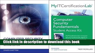 Read Computer Security Fundamentals with MyITCertificationLab Bundle Ebook Free
