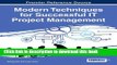 [PDF] Modern Techniques for Successful IT Project Management (Advances in it Personnel and Project
