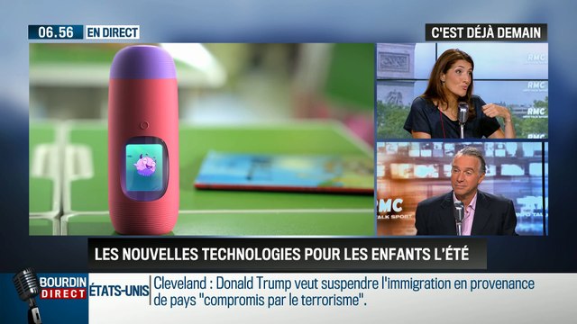 La chronique de Frédéric Simottel: Surveiller ses enfants cet été en mode connecté - 22/07
