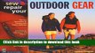 Read Book Sew   Repair Your Outdoor Gear E-Book Free