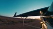 Décollage du 1er Drone solaire Facebook pour diffuser internet