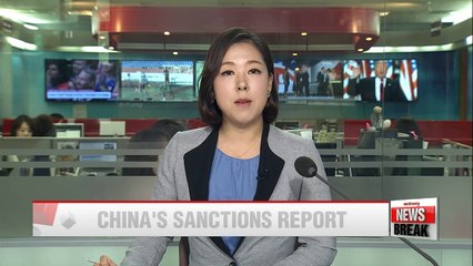 UN releases China's multi-faceted N. Korea sanctions report