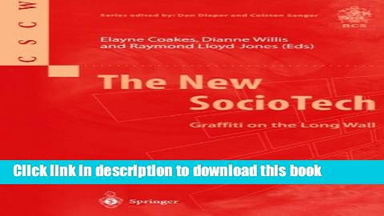 Read The New SocioTech: Graffiti on the Long Wall (Computer Supported Cooperative Work)  Ebook
