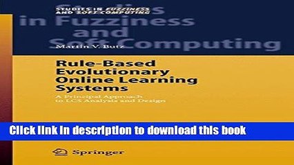 Read Rule-Based Evolutionary Online Learning Systems: A Principled Approach to LCS Analysis and