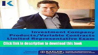 Read Books Series 6 Investment Company Products/Variable Contracts Limited Representative Exam