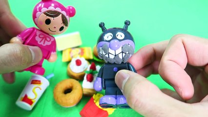 ばいきんまん あかちゃんマン 歯磨き トレーニング アンパンマン歯ブラシ しっかり虫歯予防♪