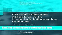 Read Classification and Modeling with Linguistic Information Granules: Advanced Approaches to