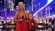 Alla and Daniel Mother and Son Dance Team Get Fired Up With Fireball America's Got Talent 2016