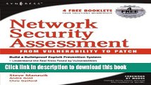 Read Network Security Assessment: From Vulnerability to Patch  Ebook Free
