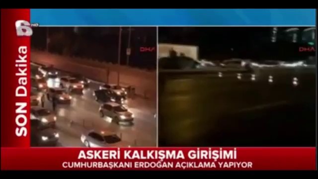 Darbeye Hayır - Milletimizi Meydanlara Çıkmaya Çağırıyorum - Recep Tayyip Erdoğan