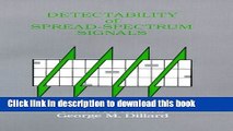 Download Detectability of Spread-Spectrum Signals (Artech House Radar Library) (Artech House Radar