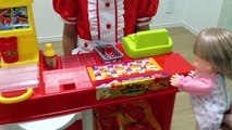 ハンバーガーショップ おもちゃ メルちゃん / Burger Shop Toy , Mell-chan Doll