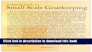 Download Practical Guide to Small-scale Goat-keeping Free Books