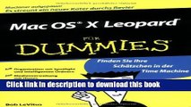 Download Mac OS X Leopard fÃ¼r Dummies (German Edition)  PDF Free
