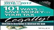 Read 101 Ways To Save Money On Your Tax - Legally 2016-2017 (101 Ways to Save Money on Your Tax
