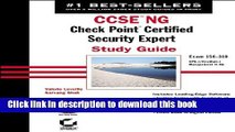 Read CCSE NG: Check Point Certified Security Expert Study Guide: Exam 156-310 (VPN-1/FireWall-1;