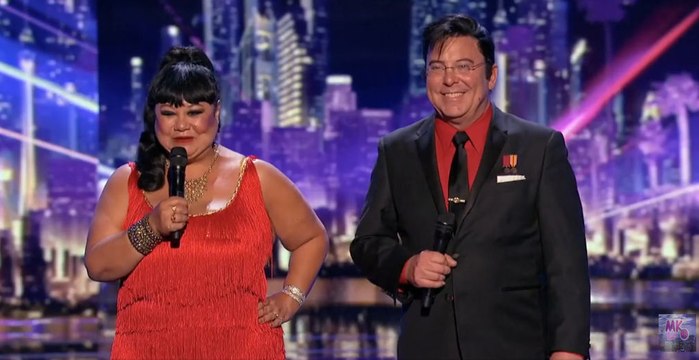 Charles and Rose Wild Lounge Act Adds Strip Tease Into the Mix America's Got Talent 2016
