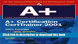 Read A+ Certification DVD CertTrainer with CDROM and Other  Ebook Free