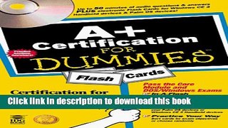 Download A+ Certification for Dummies  PDF Online
