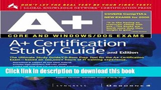 Download A+ Certification Study Guide  PDF Online