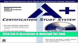Read A+ Certification Study System  Ebook Free