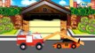 The Crane and The Excavator with Diggers - Cars & Trucks Construction Cartoons for children