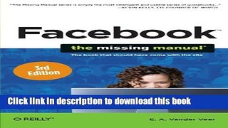 Read Facebook: The Missing Manual Ebook Free