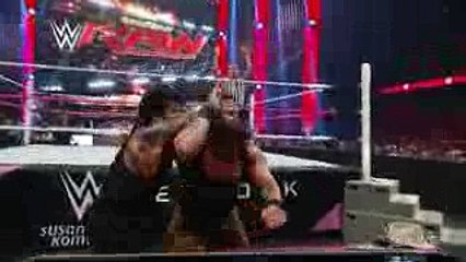 Roman Reigns vs. Braun Strowman  Raw, October 12, 2015