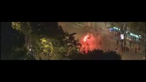Incidentes en Paris - Hinchas franceses luego de perder con Portugal Euro 10-07-16