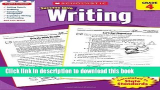Read Book Scholastic Success with Writing: Grade 4 ebook textbooks