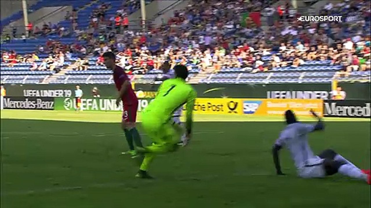 U19 Avrupa Şampiyonası: Portekiz-Fransa (MAÇ ÖZETİ)
