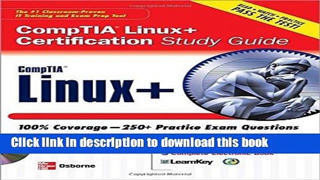Read CompTIA Linux+ Certification Study Guide by Robb H. Tracy (2007) Hardcover Ebook Free