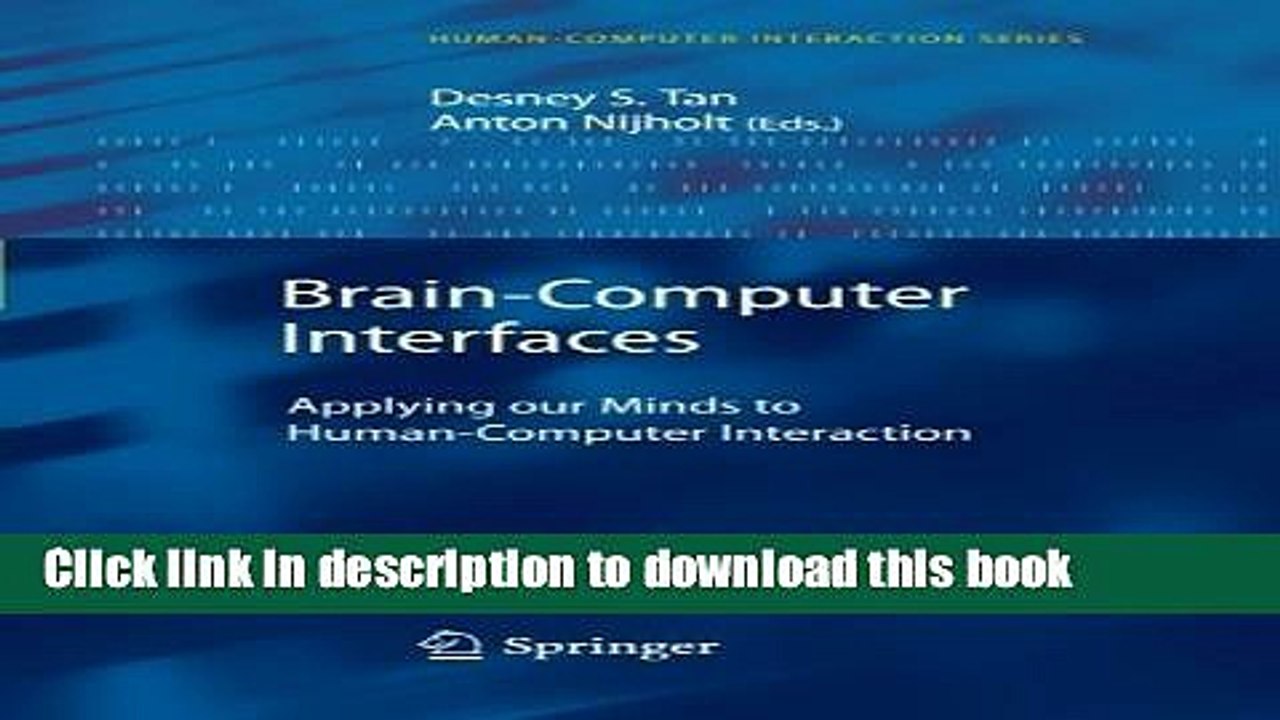 Read Brain-Computer Interfaces: Applying our Minds to Human-Computer Interaction (Human-Computer