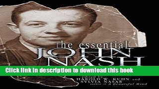 Read Book The Essential John Nash E-Book Free