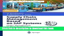 Read Supply Chain Management Based on SAP Systems PDF Free