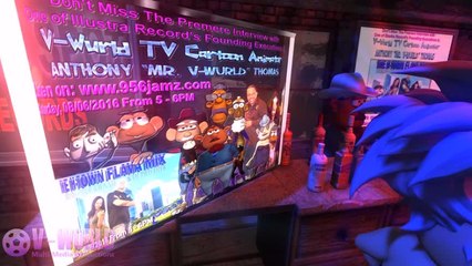 SOUL TOWN - 953JAMZ.COM - Interview with V-Wurld Master Animator Promo!!!