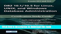 Read DB2 10.1/10.5 for Linux, UNIX, and Windows Database Administration: Certification Study Guide