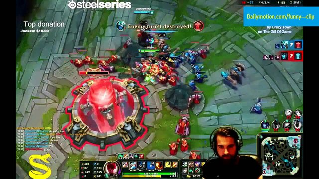 LoL Epic Moments #25 - Unluckiest Base Race Ever Feat (feat. Gripex90) League of Legends