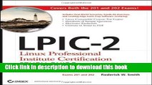 Read LPIC-2 Linux Professional Institute Certification Study Guide: Exams 201 and 202 Pap/Cdr St