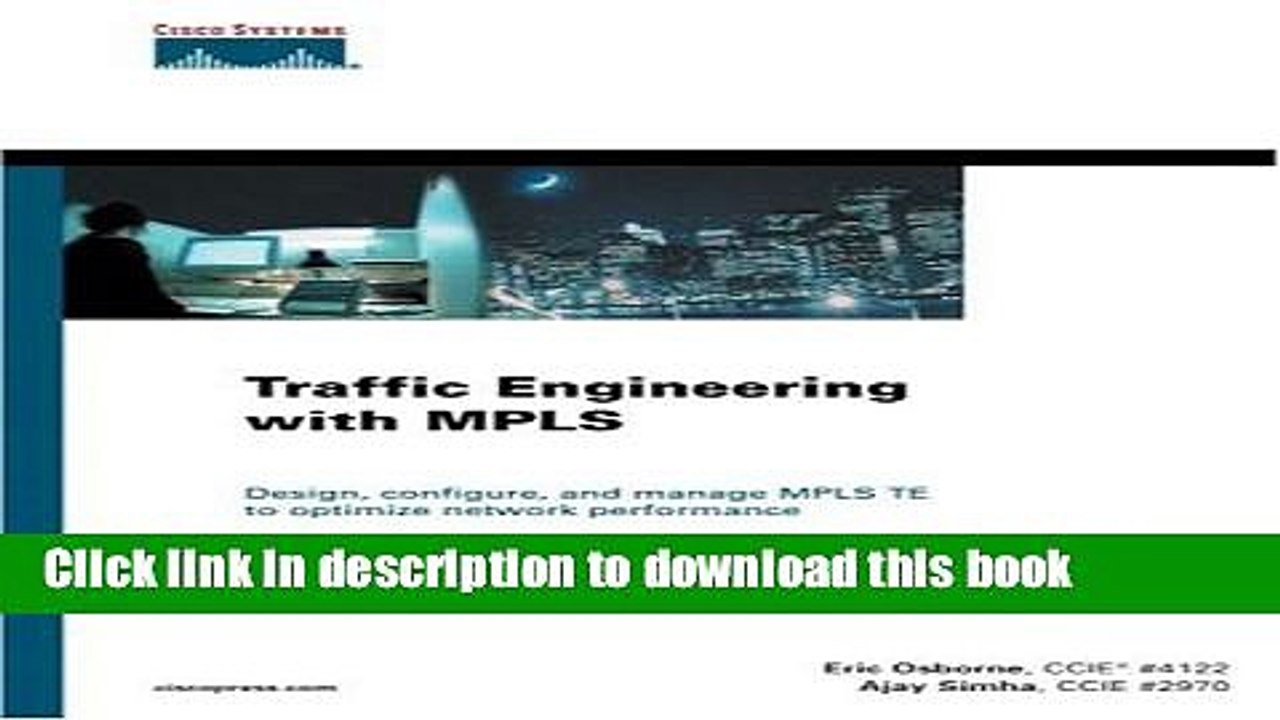 Read Traffic Engineering with MPLS  Ebook Free