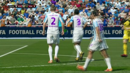 FIFA16 Málaga CF vs AT. Osasuna Temp. 16-17 Jor. 1 Suso2286lp Gamer