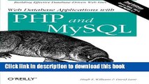 [PDF]  Web Database Applications with PHP and MySQL  [Download] Full Ebook