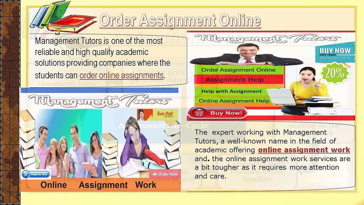Get professional help for the Assignment Help Tutors Online