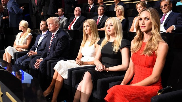 Outside, with a country singer who writes ballads for Trump