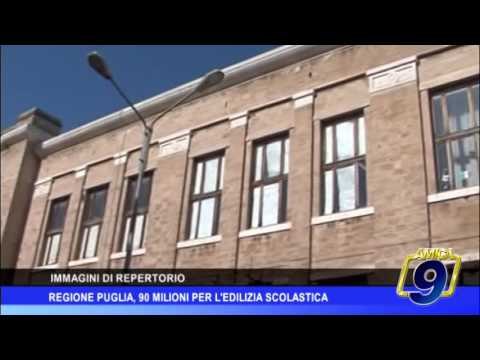 Regione Puglia | 90 milioni per l'edilizia scolastica