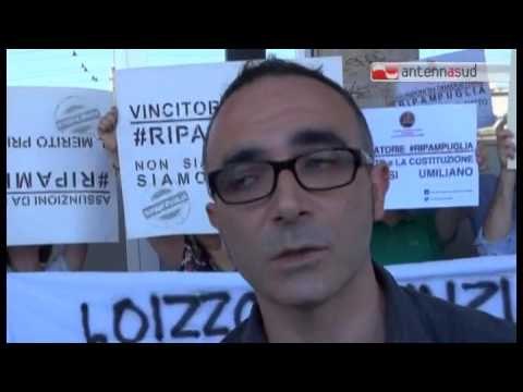 Tg Antenna Sud - Concorso Regione Puglia, i vincitori chiedono di essere assunti