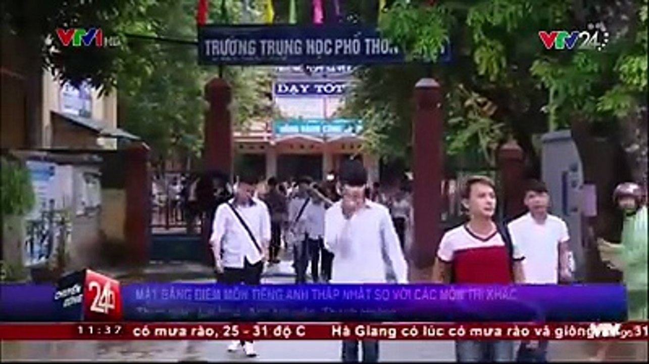 Các bạn nghĩ sao về điểm trung bình môn ngoại ngữ (môn Tiếng Anh) chỉ là 3,3 điểm trong thời kỳ hội nhập như hiện nay?