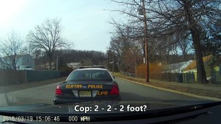 Clifton Cop Brake Checks Motorist - Police Misconduct