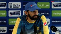 Misbah Presser Stopped by Outdoor Announcement Every One Starts Laughing