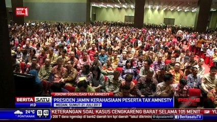 Presiden: Peserta Tax Amnesty Terjamin Kerahasiaannya